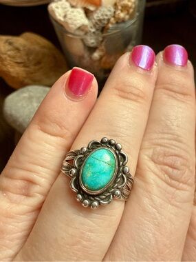 Bell Trading Post turquoise sterling silver ring
